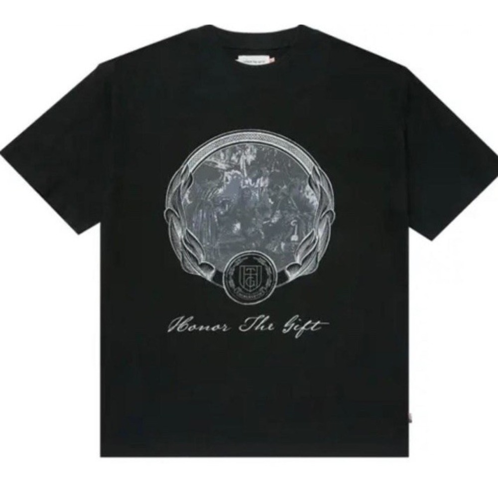 Honor The Gift HTG B-summer Tobacco Field Ss Tee -  'Black' Size S  $88 (B365)
